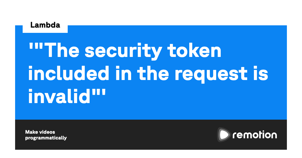 the-security-token-included-in-the-request-is-invalid-remotion